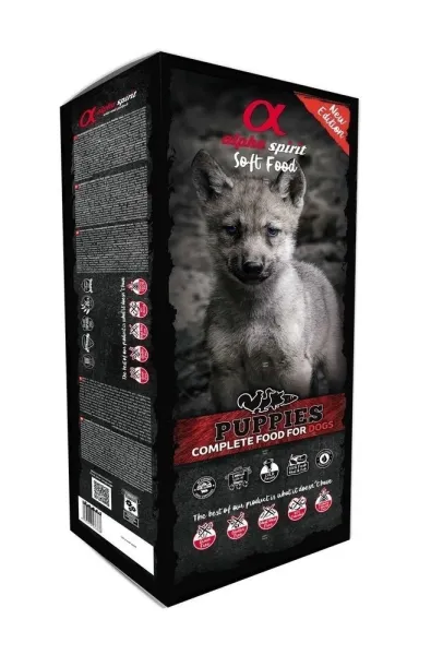 alpha spirit Dog Complete Food Puppies 9,0 kg